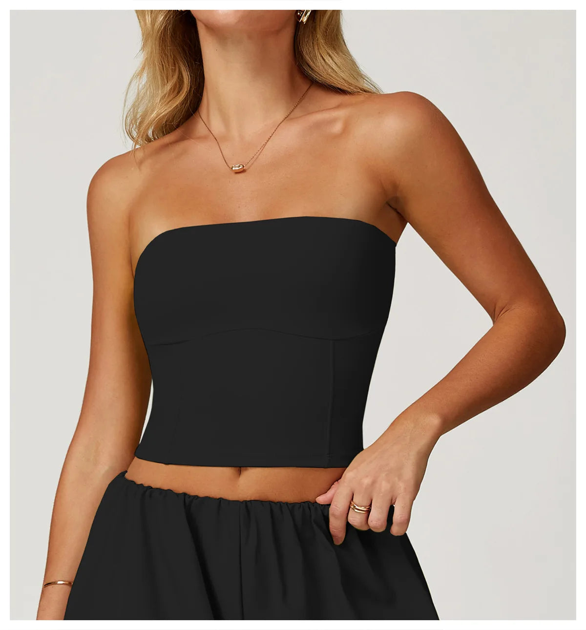 Arias Wellness Fitness Top Backless