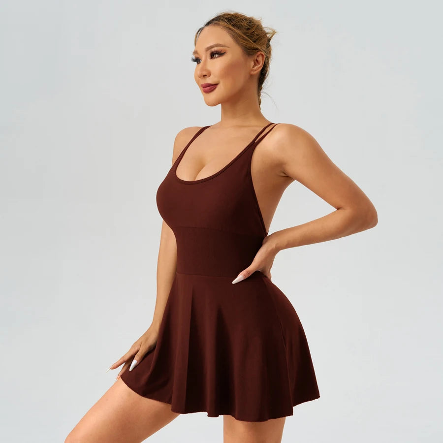 Arias Wellness Active Dressess Romper