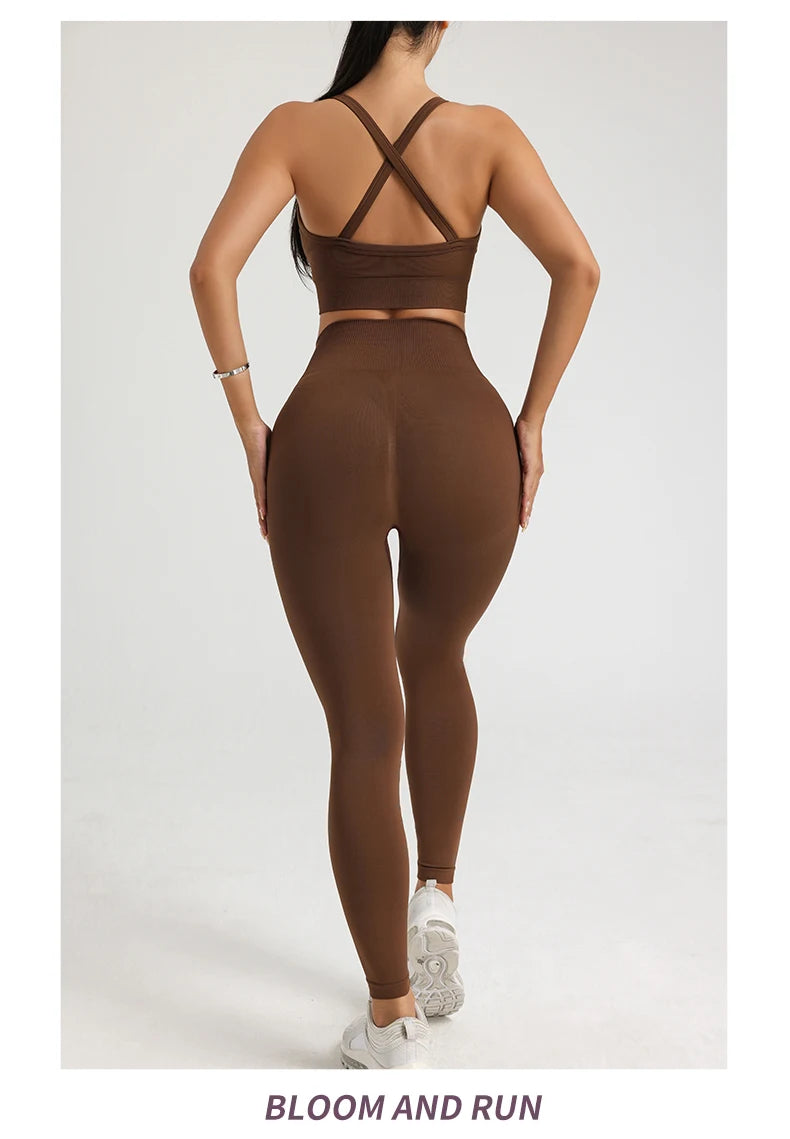 Arias Wellness Legging and Bra Set
