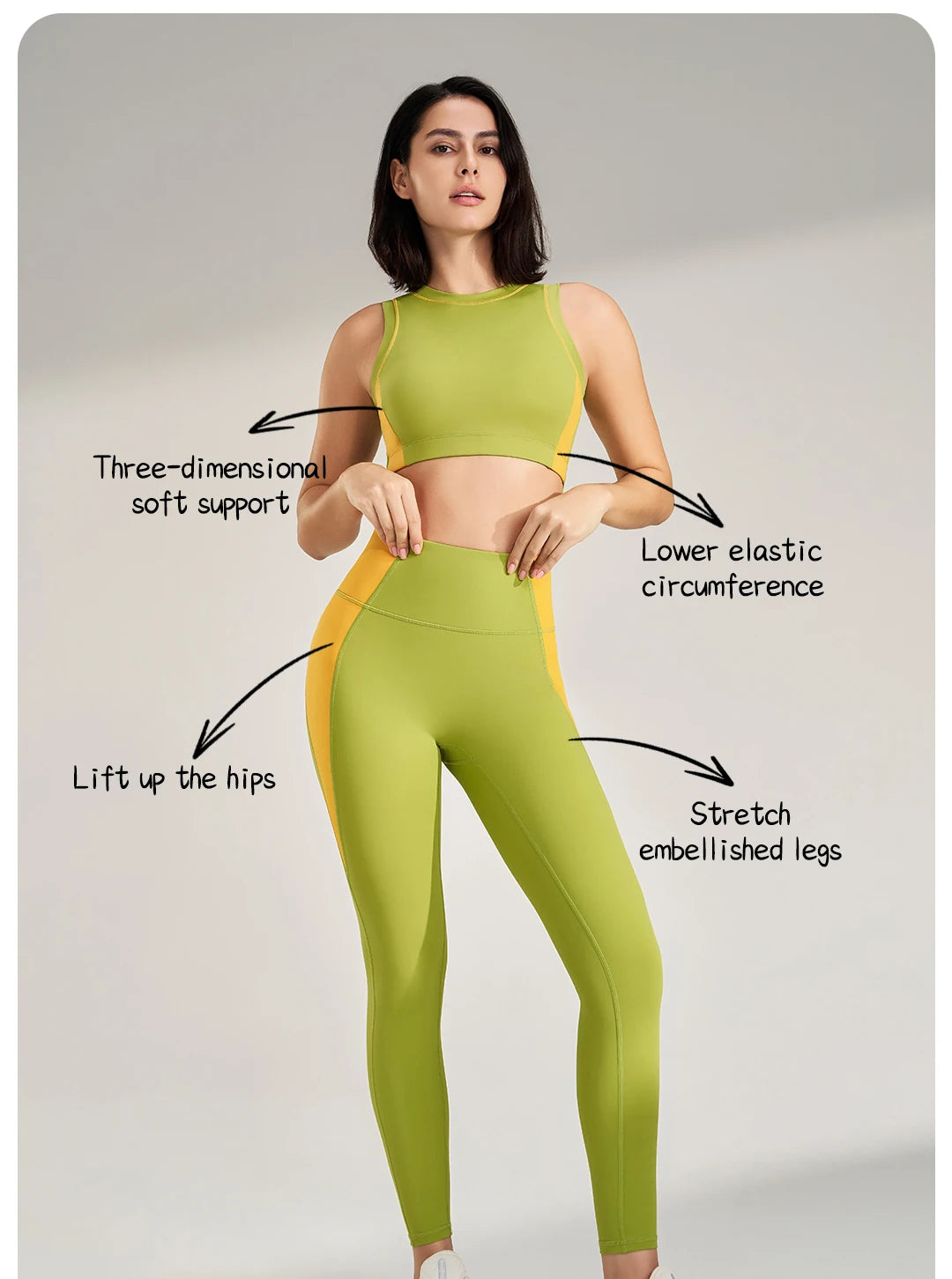 Arias Wellness Fitness Two-Piece Suit