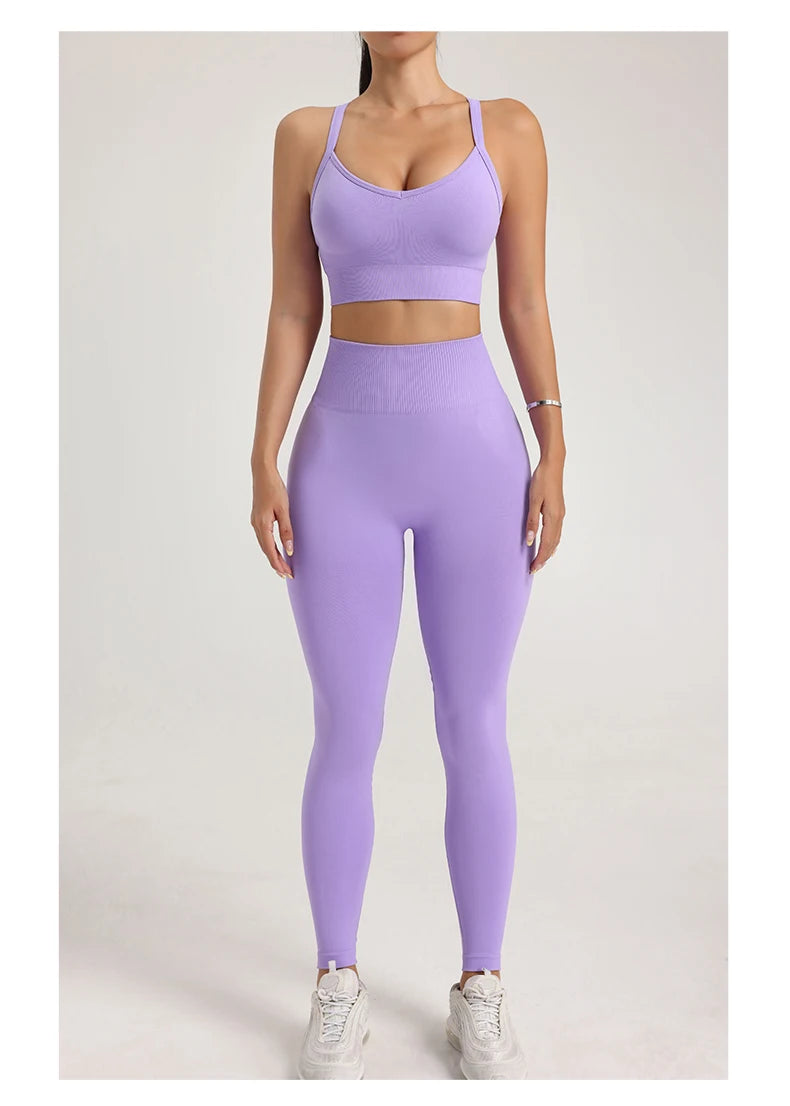 Arias Wellness Legging and Bra Set