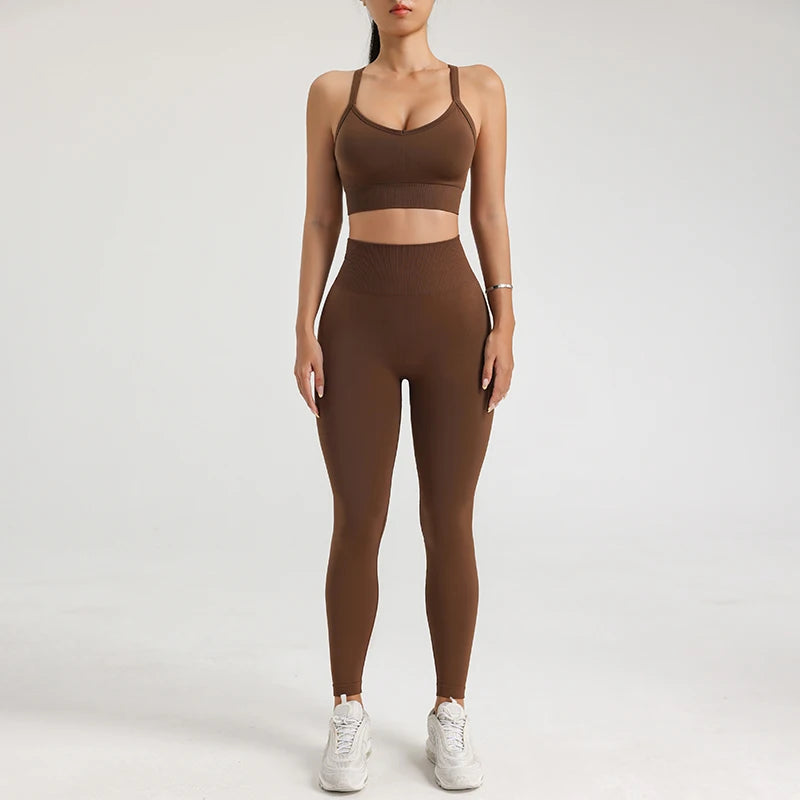 Arias Wellness Legging and Bra Set