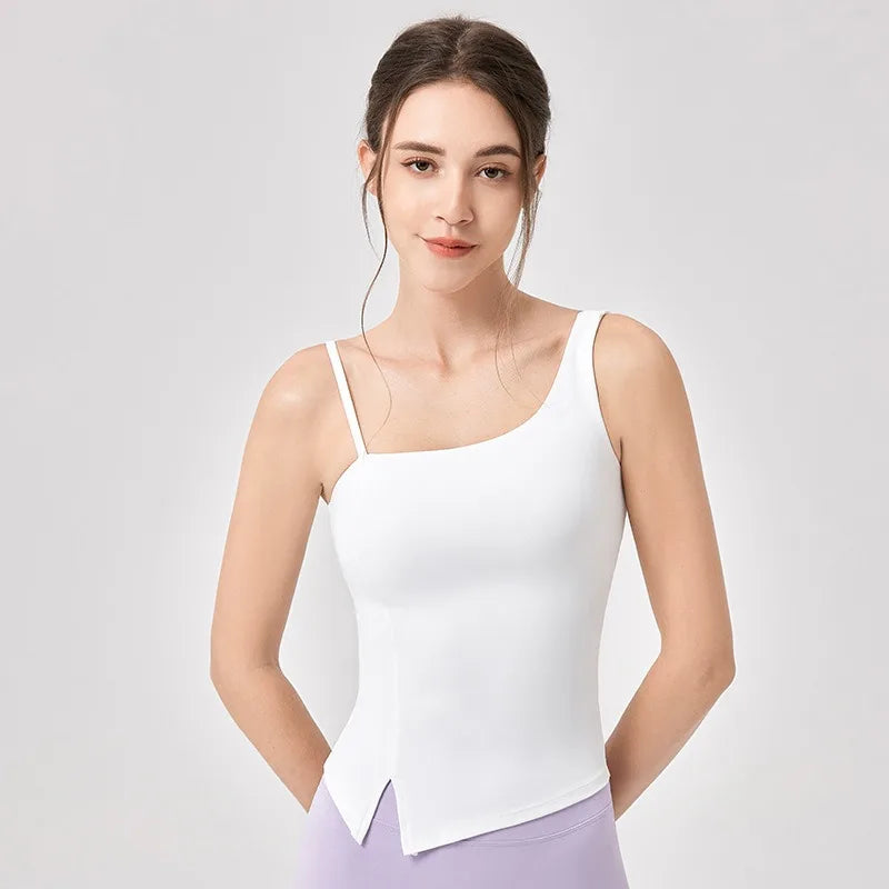 Arias Wellness Sleeveless Fitness Top