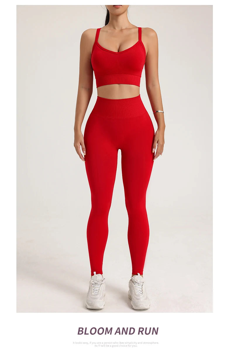 Arias Wellness Legging and Bra Set
