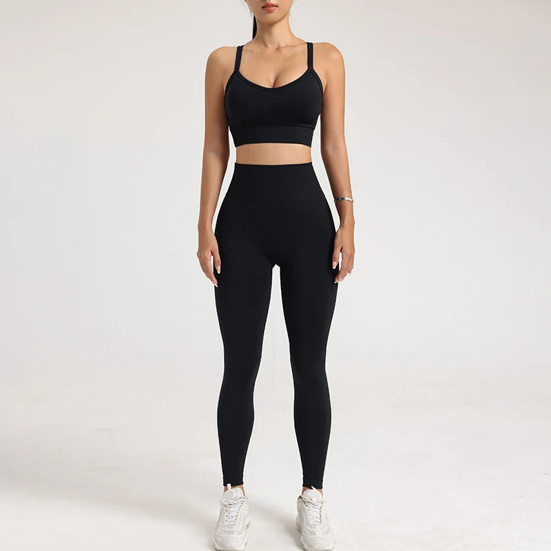 Arias Wellness Legging and Bra Set