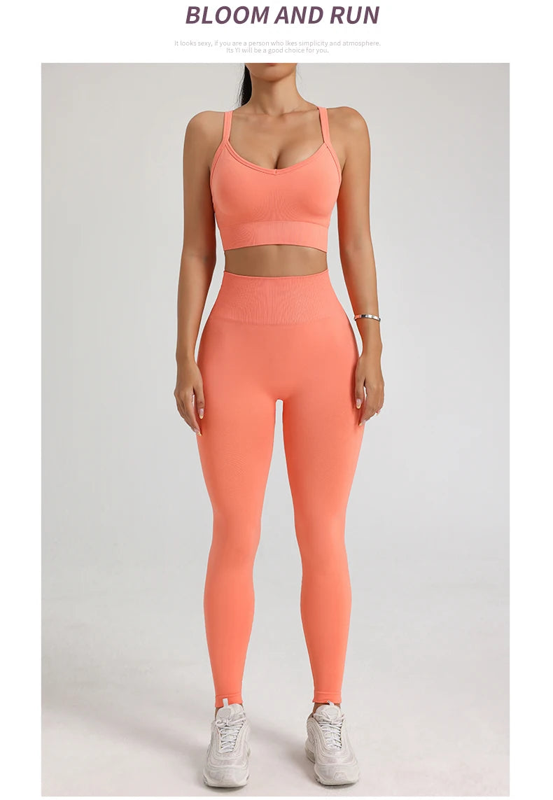 Arias Wellness Legging and Bra Set