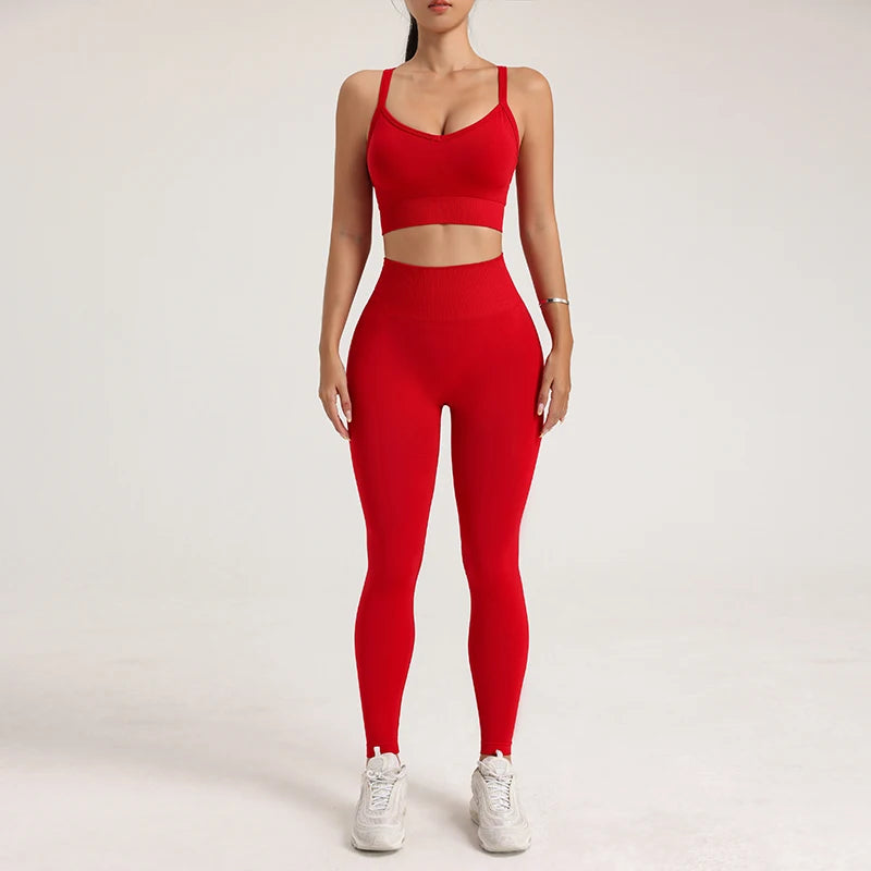 Arias Wellness Legging and Bra Set