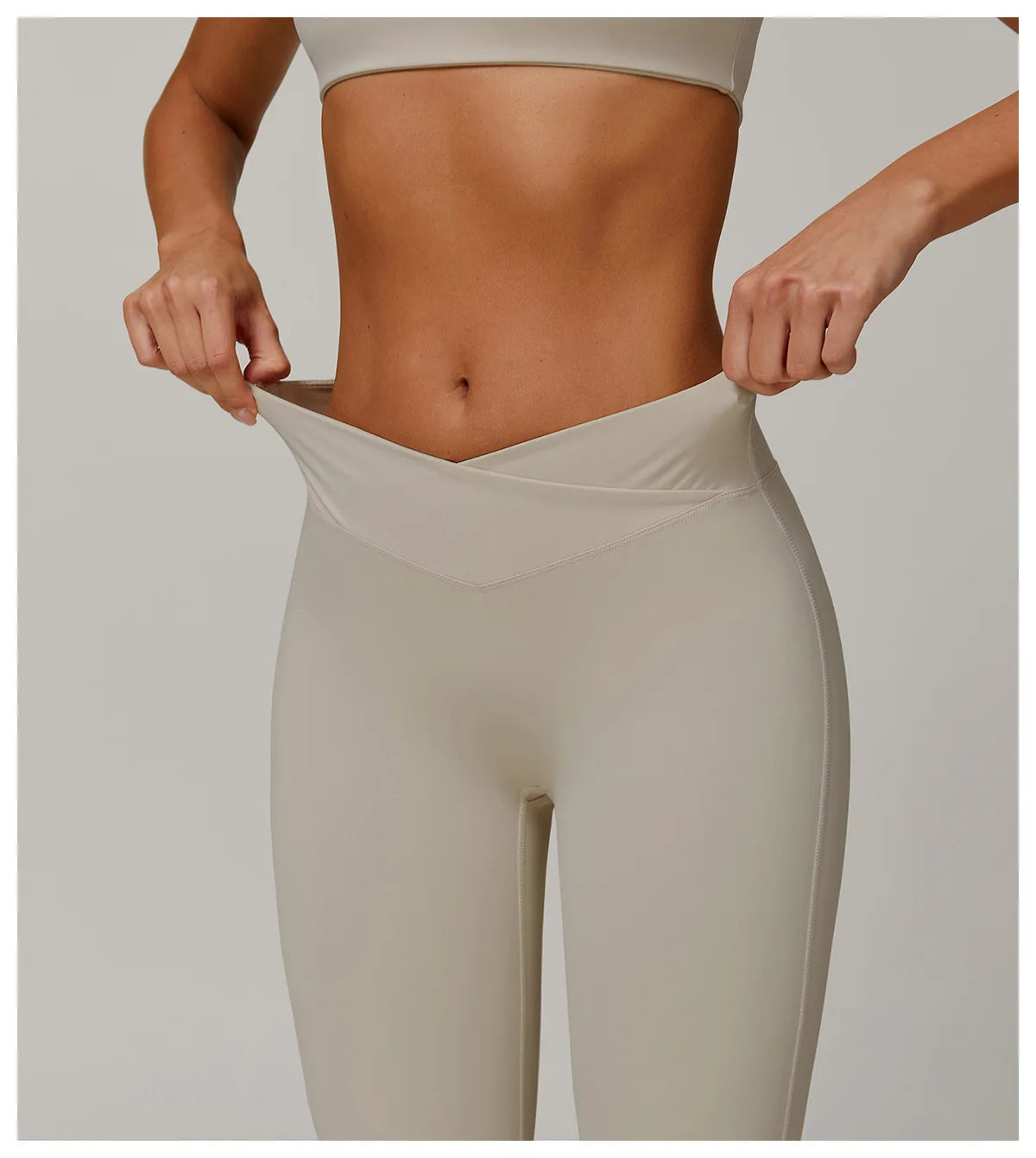 Women High Waist Flared Leggings