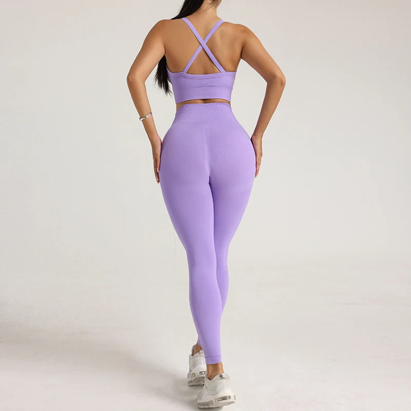 Arias Wellness Legging and Bra Set