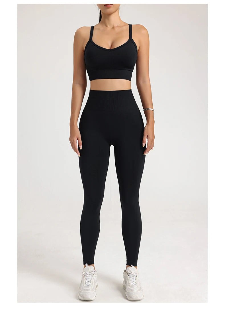 Arias Wellness Legging and Bra Set