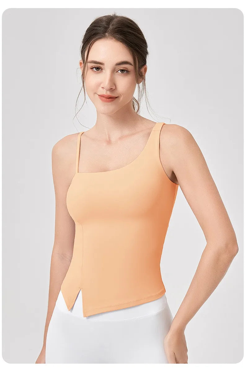 Arias Wellness Sleeveless Fitness Top