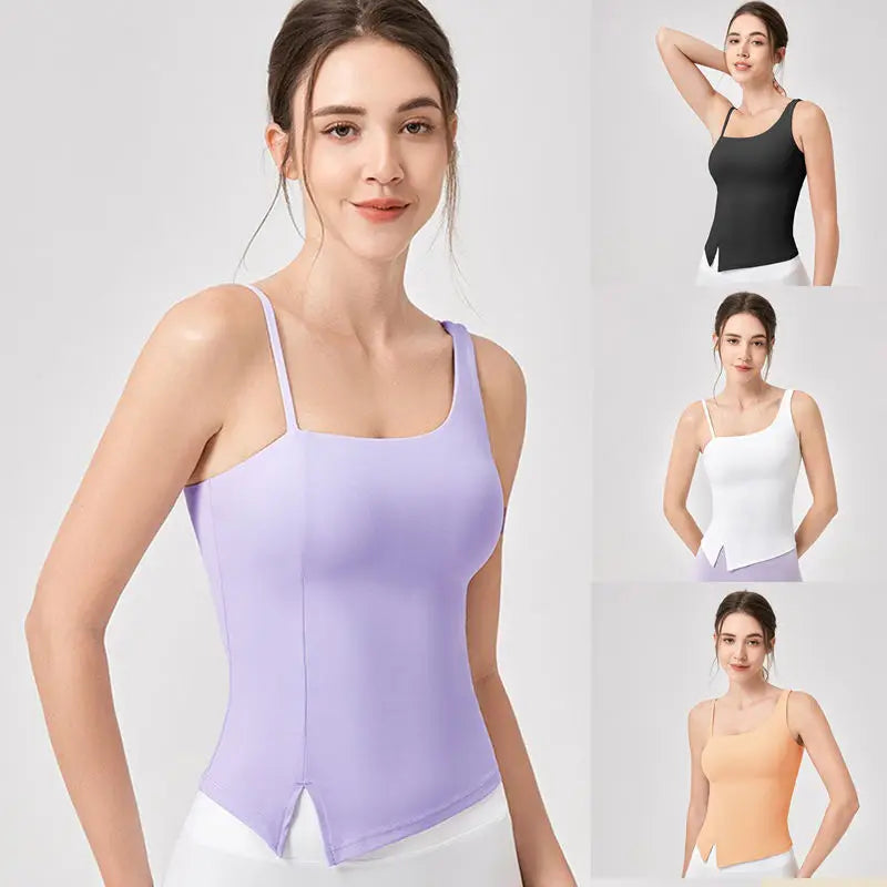 Arias Wellness Sleeveless Fitness Top