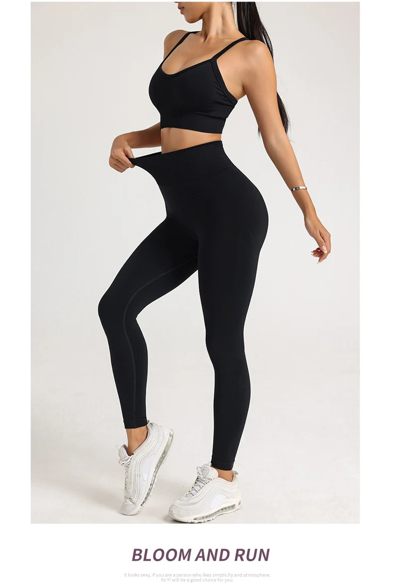 Arias Wellness Legging and Bra Set